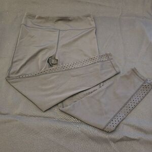 NANETTE LEPORE Ankle Leggings with Laser Cut Detail